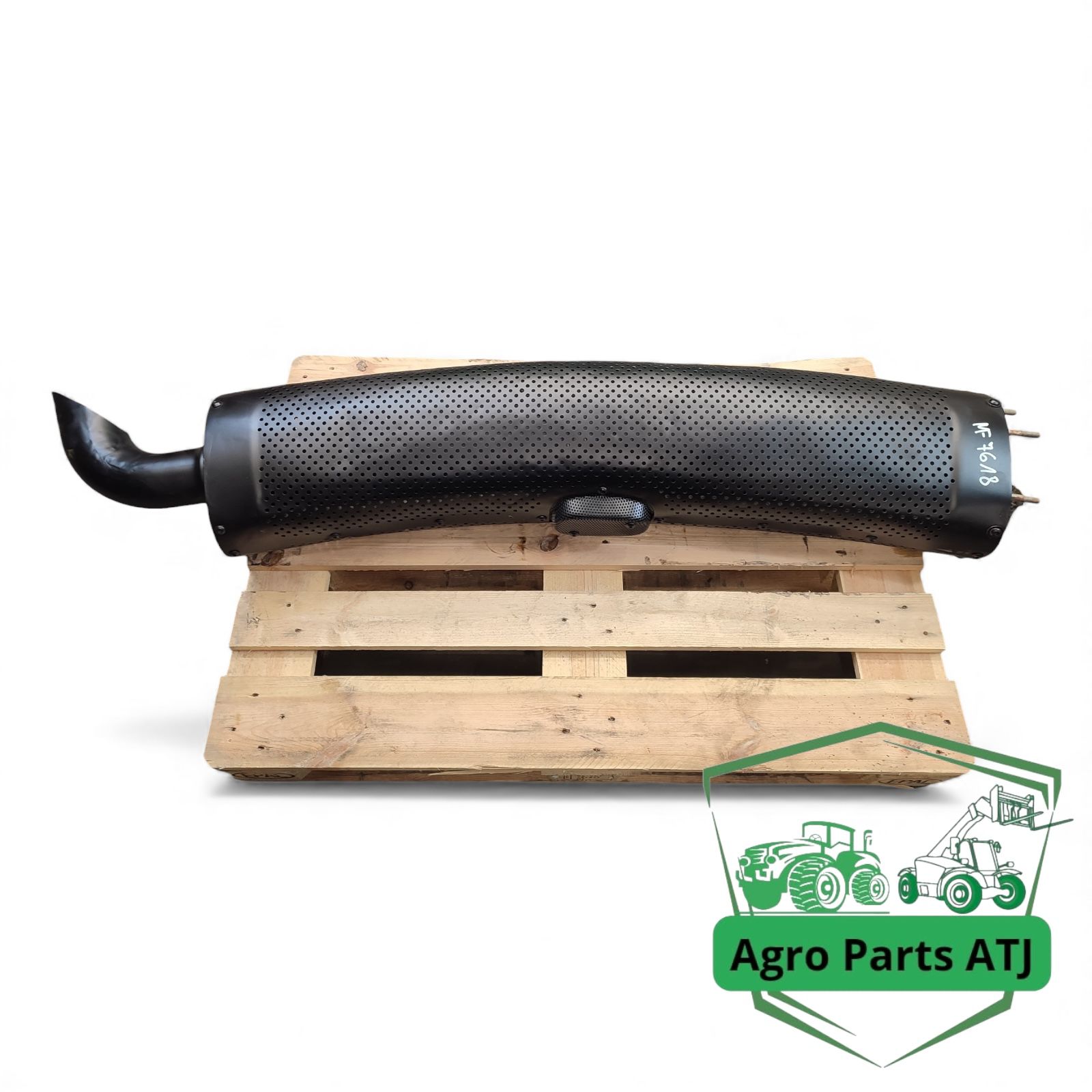 Rura Wydechowa silnik Sisu 4354129M96 Massey Ferguson 7618