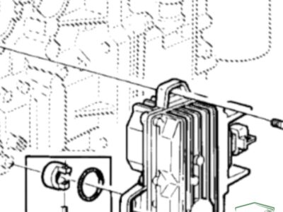 Silniczek elektryczny Skrzyni Biegów AL112507 John Deere 7610