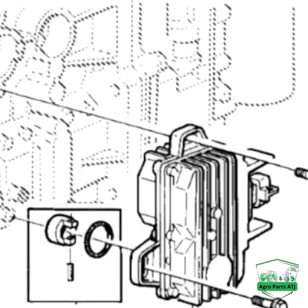 Silniczek elektryczny Skrzyni Biegów AL112507 John Deere 7610