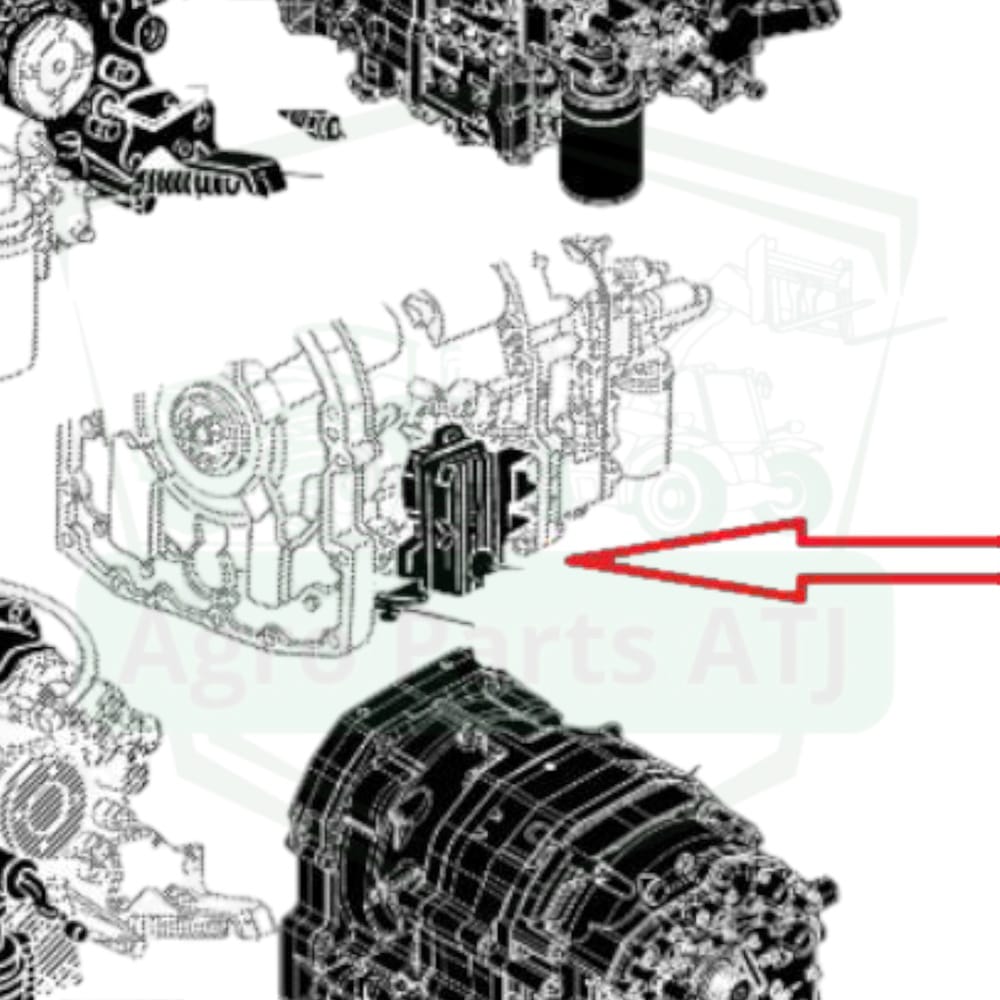 Silniczek elektryczny Skrzyni Biegów AL112507 John Deere 7610