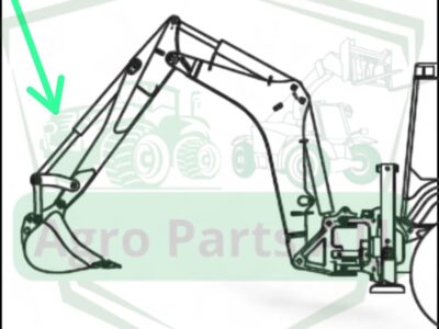 Siłownik tylnej łyżki 6111070M91 Terex TLB 860