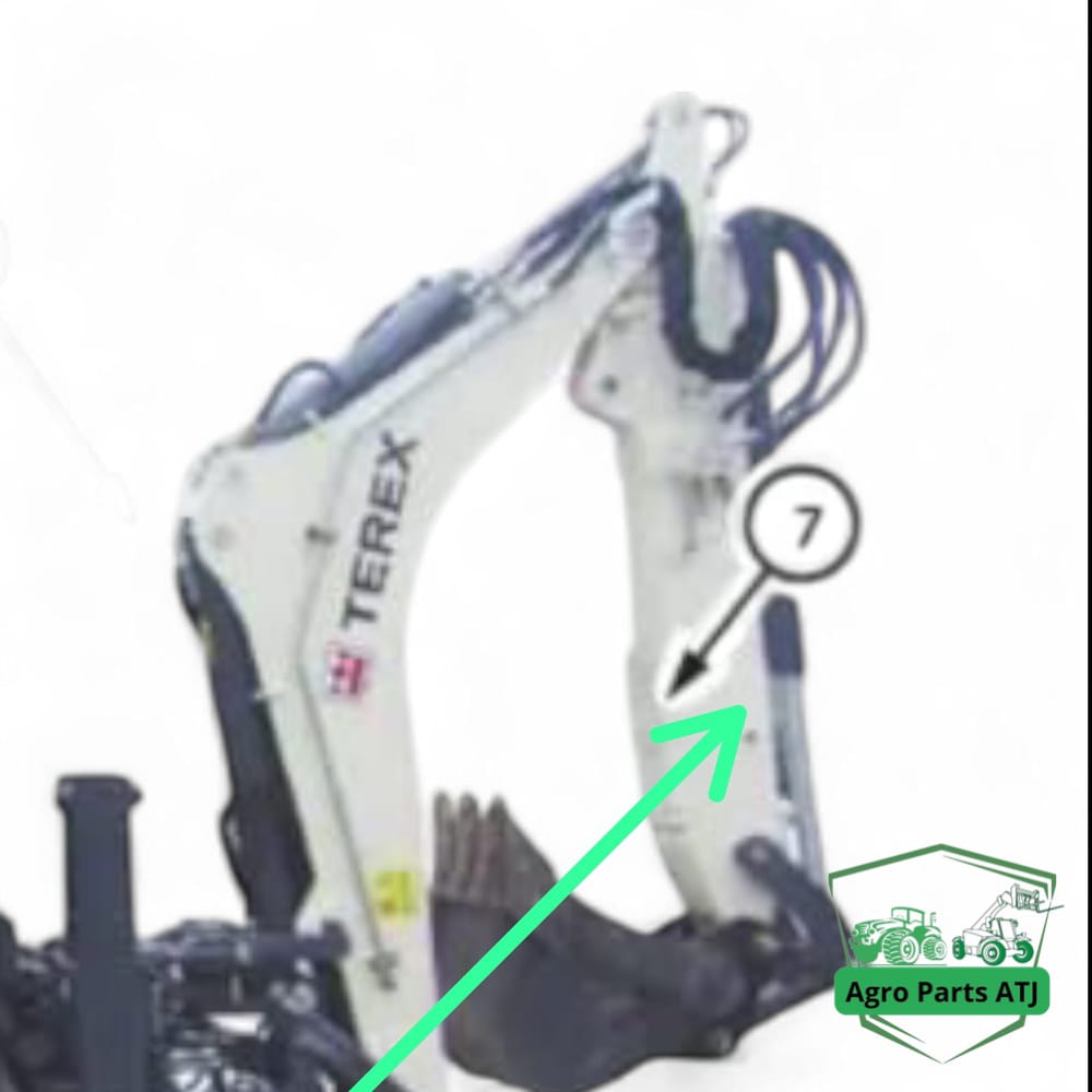 Siłownik tylnej łyżki 6111070M91 Terex TLB 860