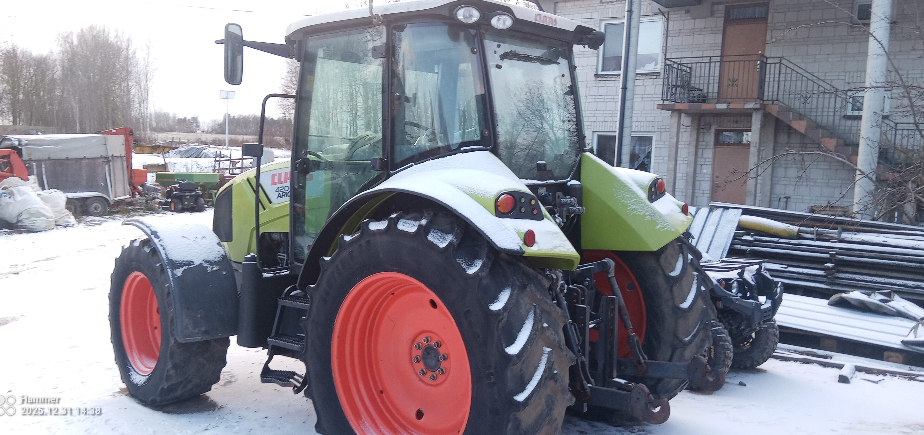 Claas Arion 420 Cis 2011 rok salon Polska