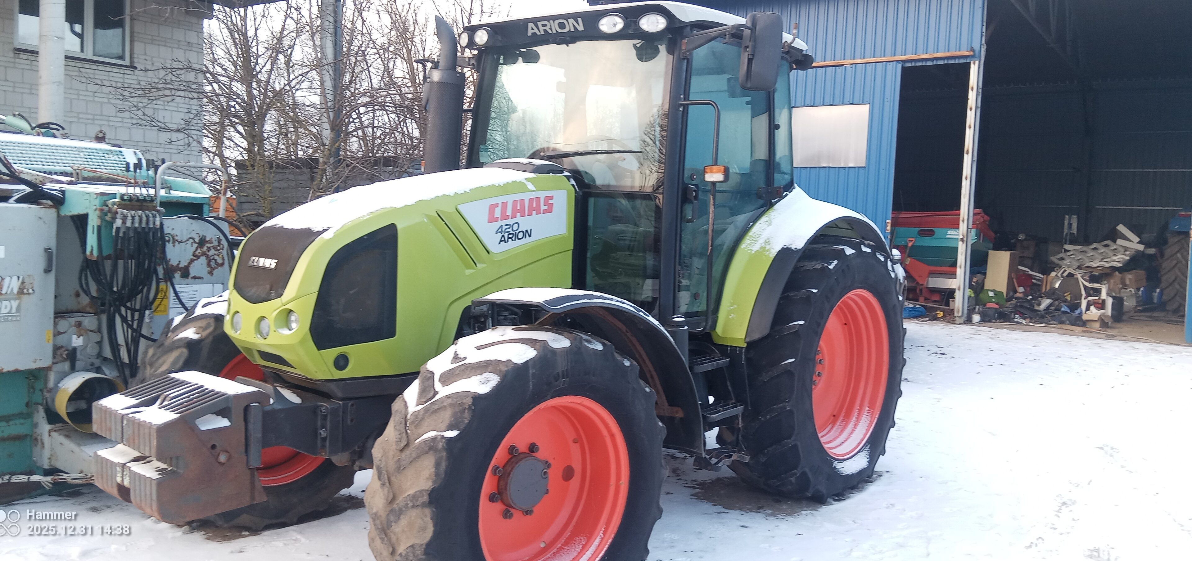 Claas Arion 420 Cis 2011 rok salon Polska