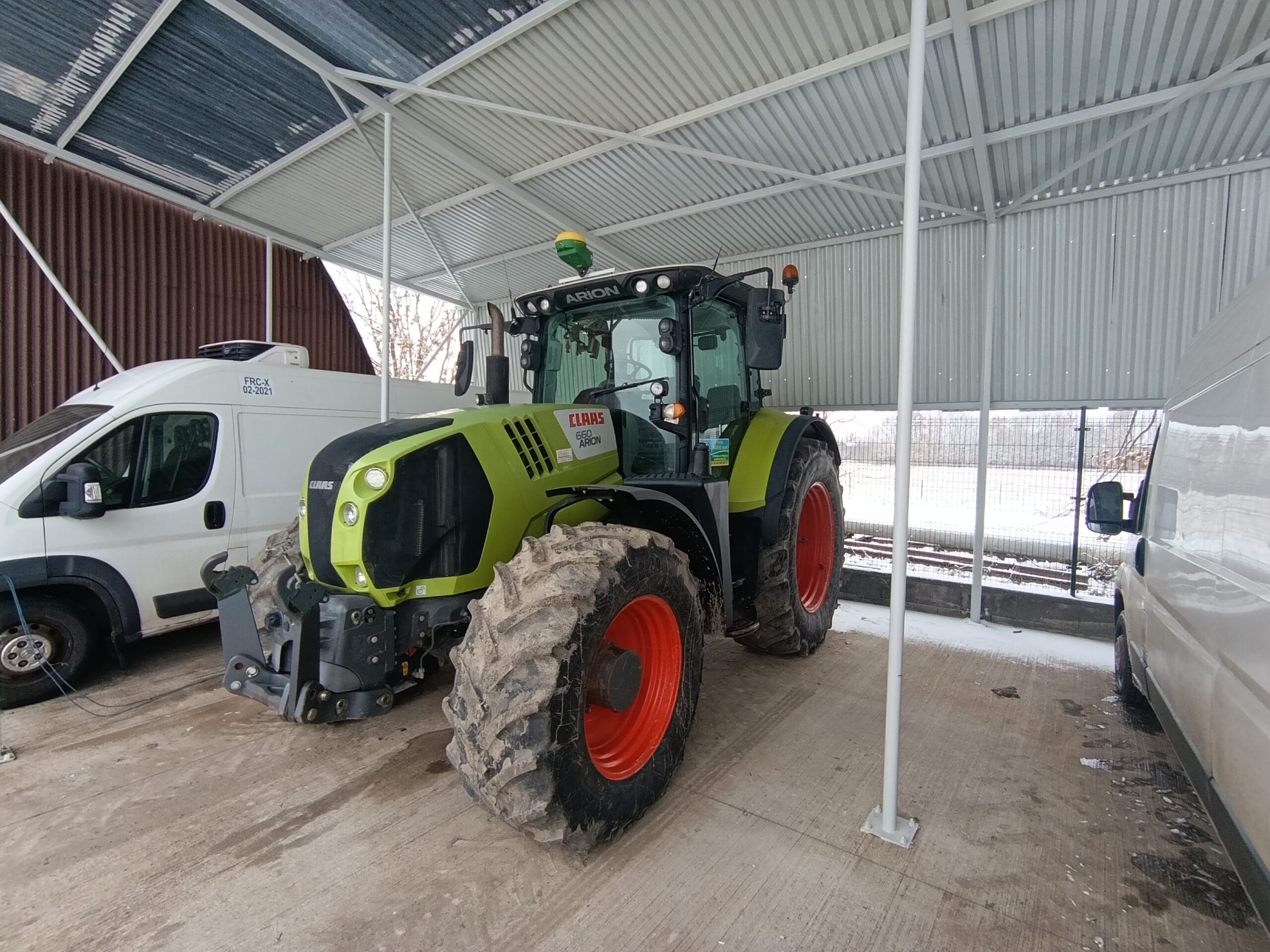 Ciągnik rolniczy Claas Arion 660. 2018r