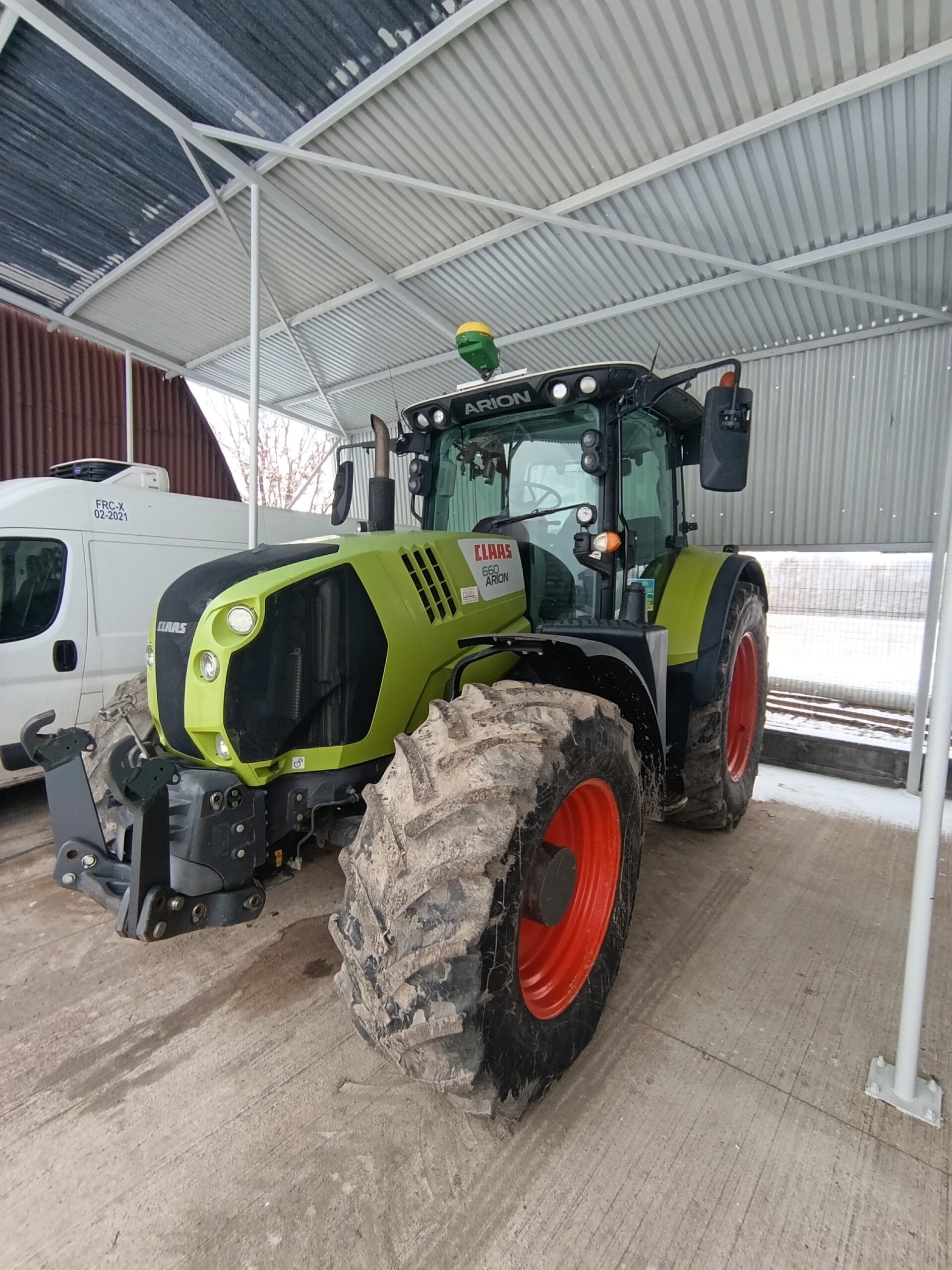 Ciągnik rolniczy Claas Arion 660. 2018r