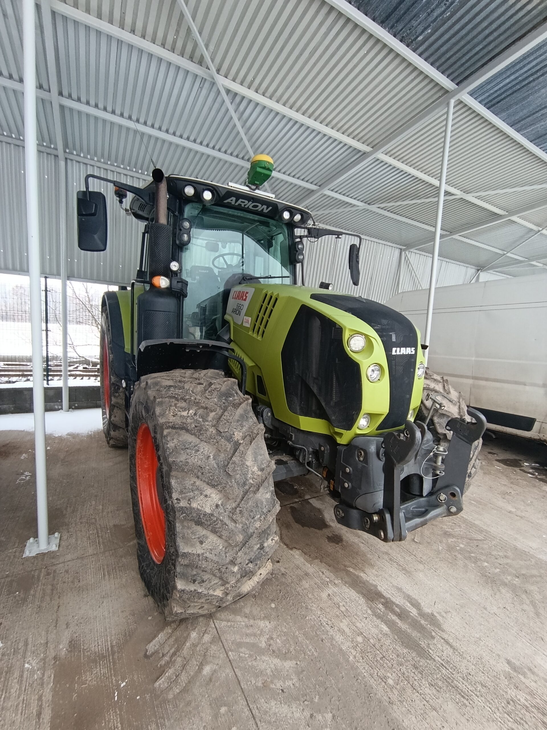 Ciągnik rolniczy Claas Arion 660. 2018r