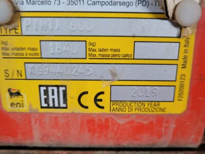 Siewnik zbożowy Gaspardo Pinta 600