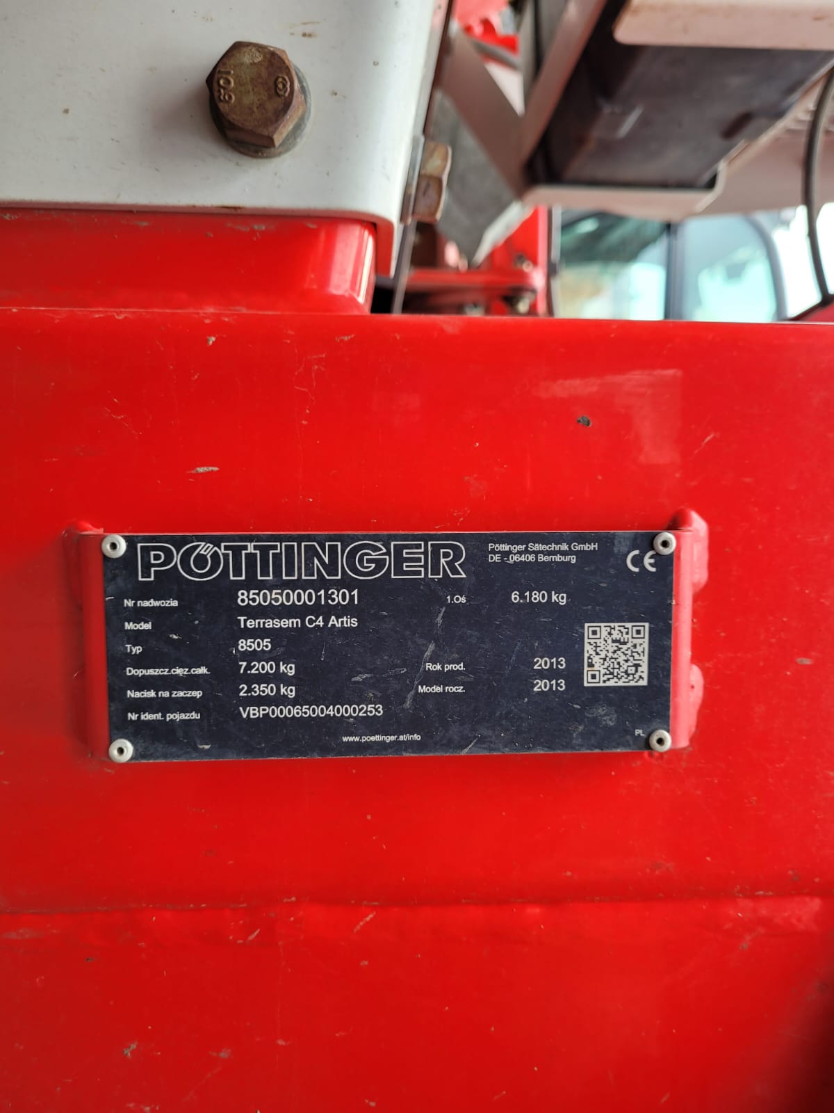 Siewnik zbożowy Pottinger C4 Artis