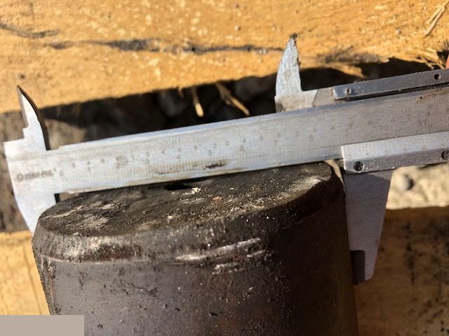 Sworzeń 90mm x 620mm