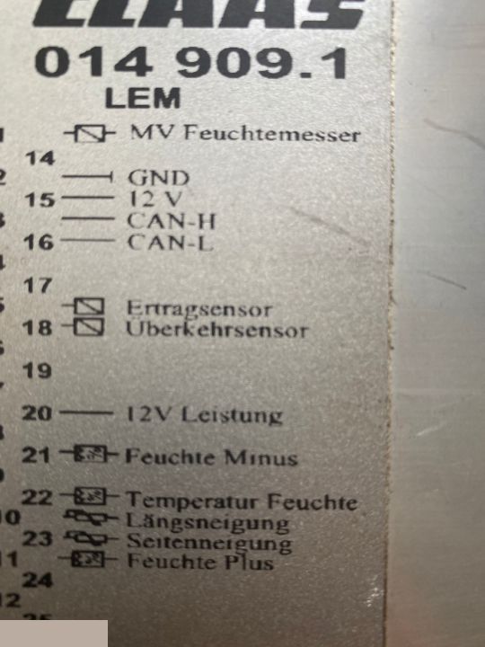 Claas Lexion LEM 014 909.1 DZW 014 903.1