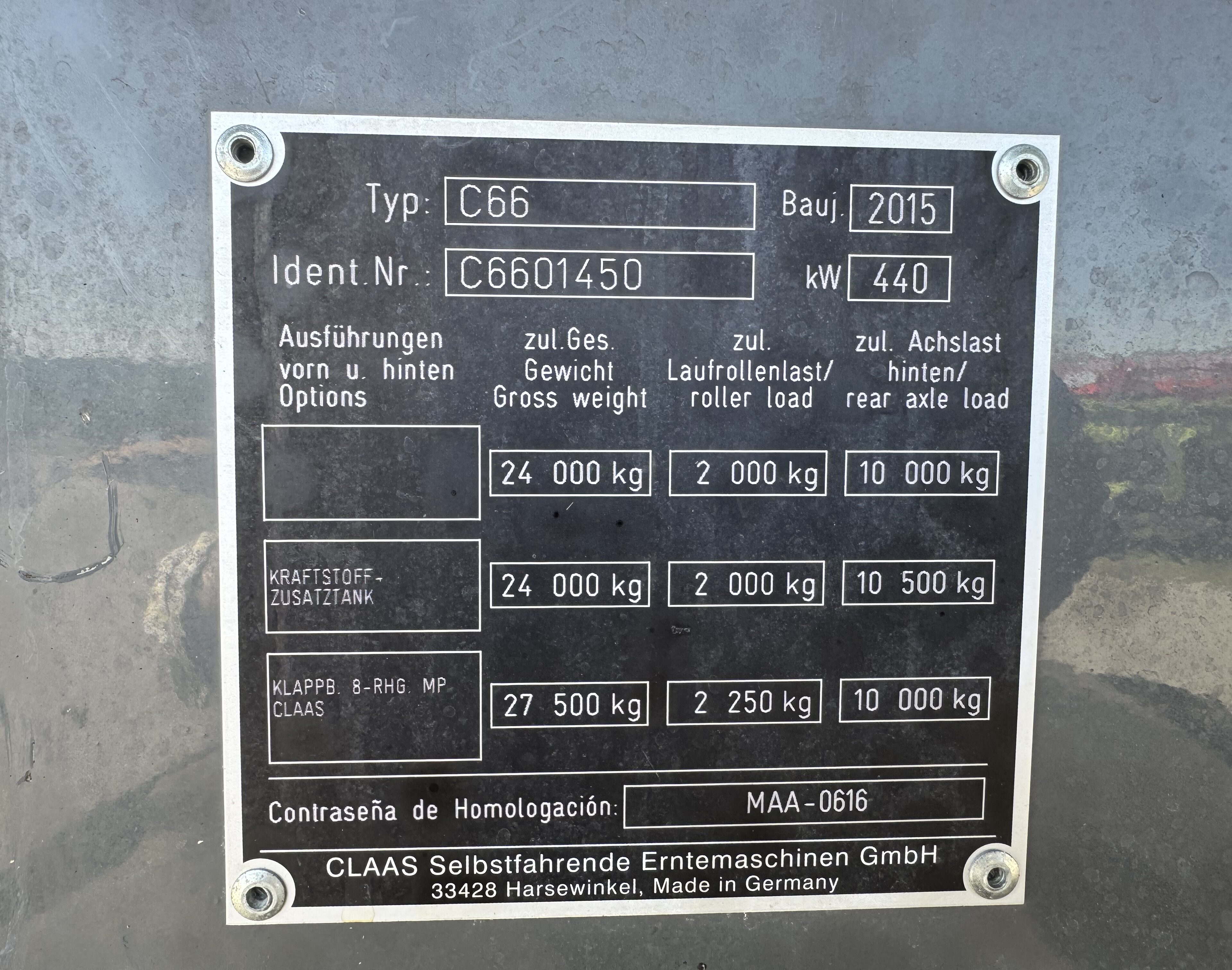 CLAAS LEXION 780 TERRA TRAC