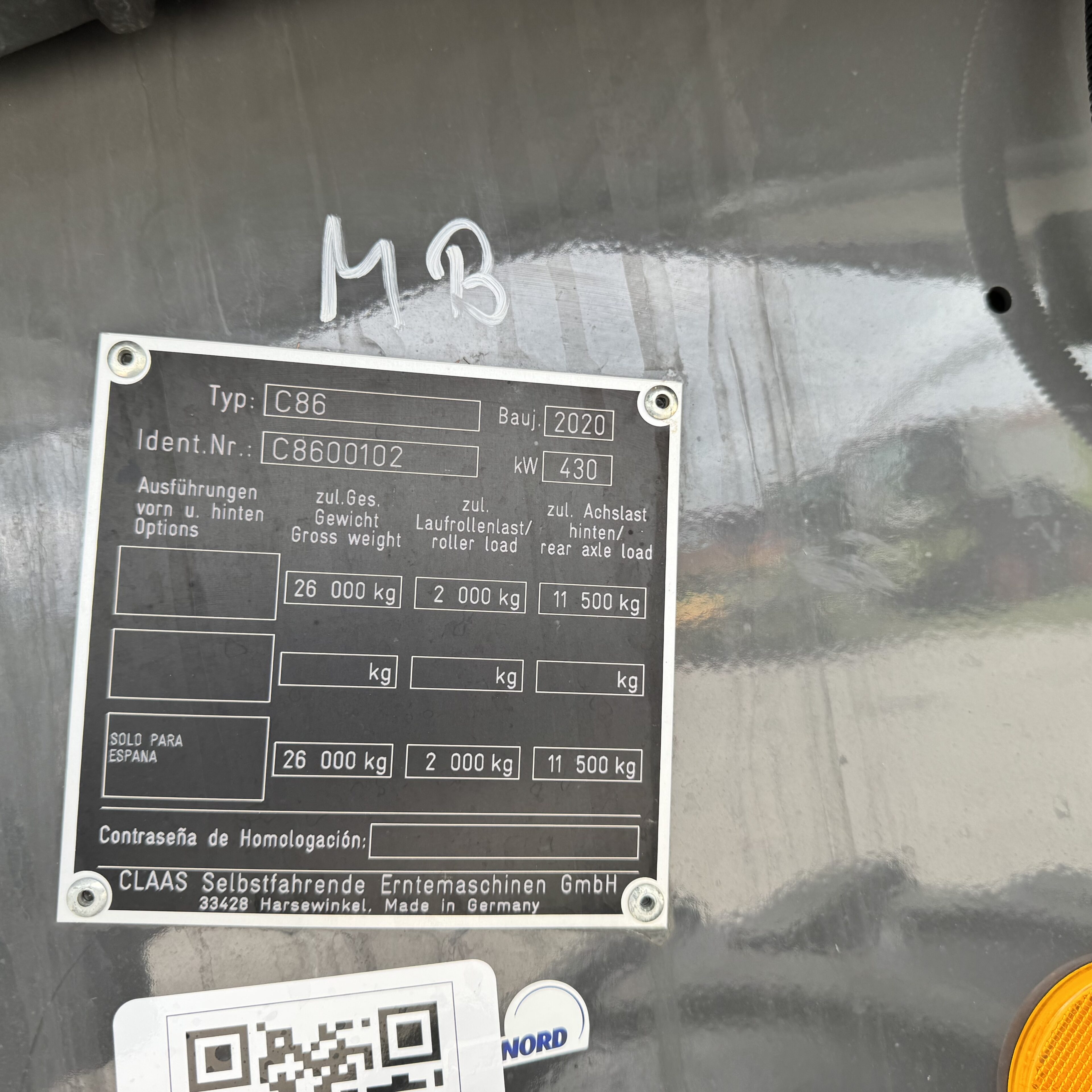 CLAAS LEXION 8700 TERRA TRAC