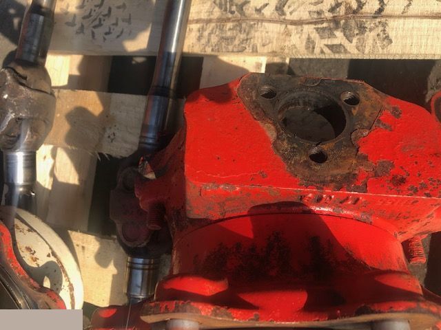 Manitou 524 - Zwrotnica Zwolnica Półoś Piasta