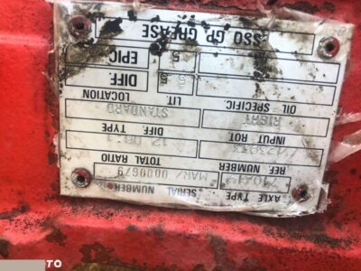 Manitou Carraro - Sworzeń Zwrotnicy