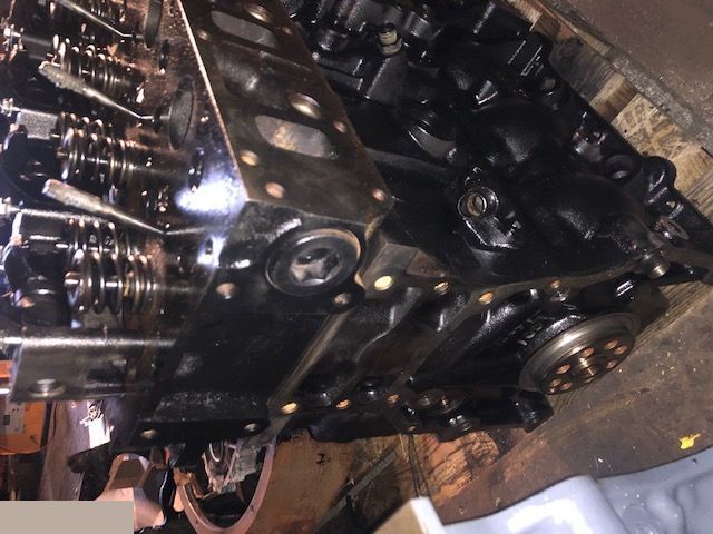 Perkins F5HFL414C Silnik Głowica Cylindrów Blok Cylindrów Wał korbowy