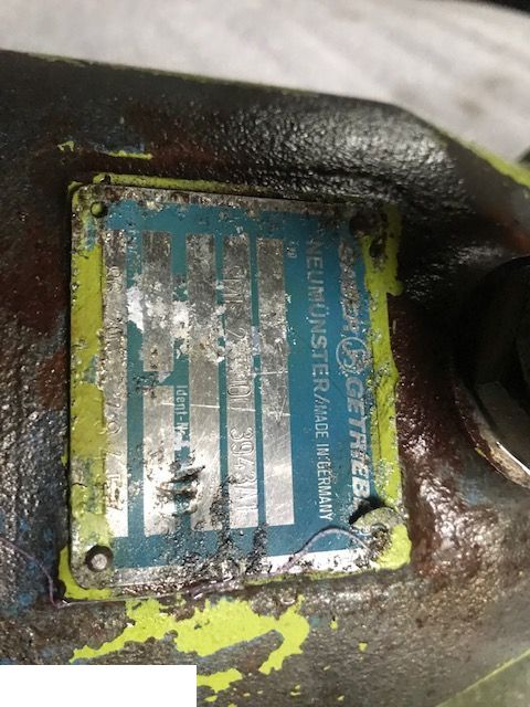 Claas Dominator - Hydrostat - Sauer Getriebe