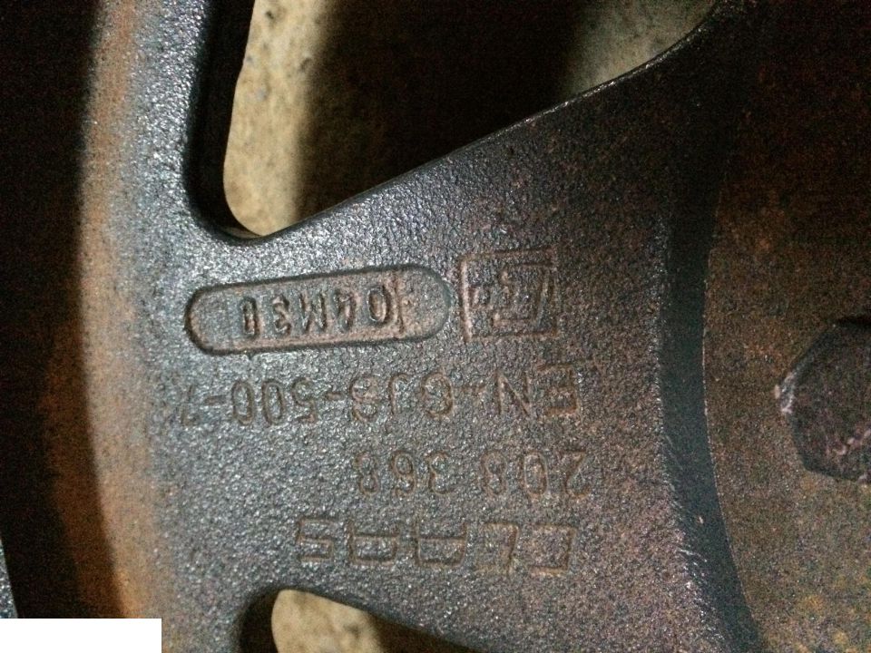 Claas Lexion Koło Pasowe 208368