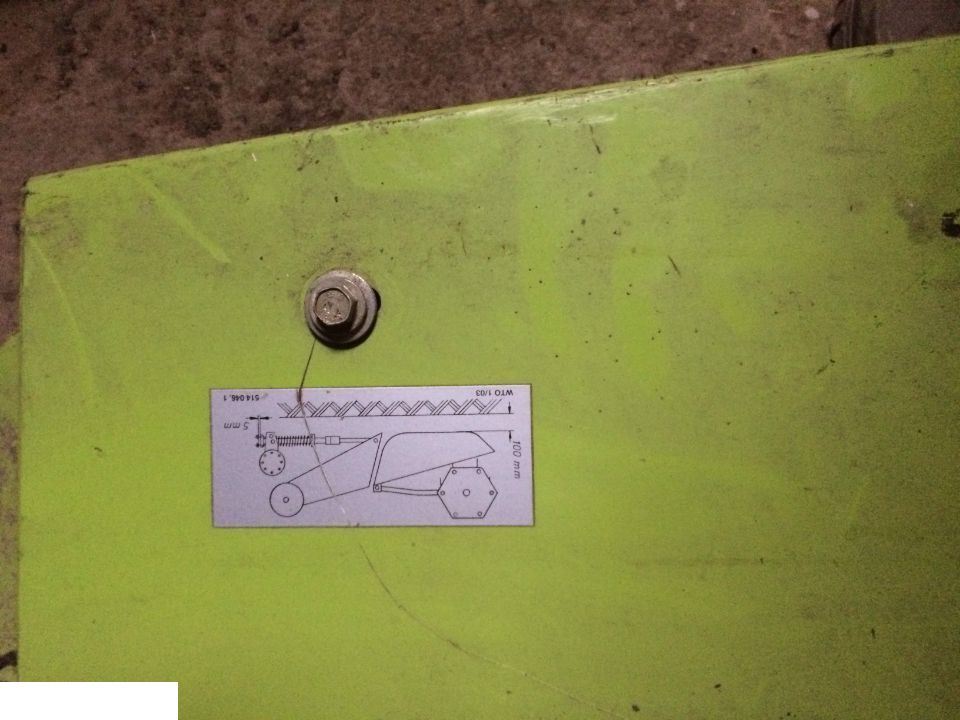 Claas Lexion Osłona Gardzieli Boczna