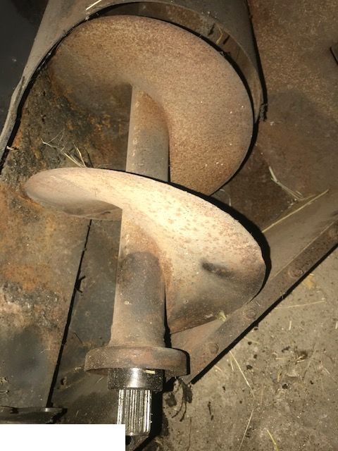 Claas Lexion Żmijka Ziarna Przenośnik Ślimakowy Ziarna Do Zbiornika