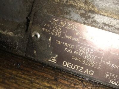 Deutz BF 4M 2012 - Blok