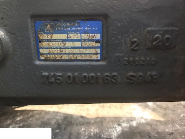 Fendt 700 - Zwrotnica