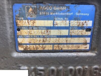 Fendt 700 - Zwrotnica