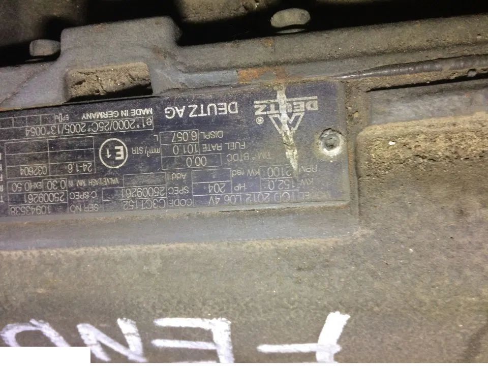 Fendt 716 718 816 818 820 - Silnik TCD2012L064V