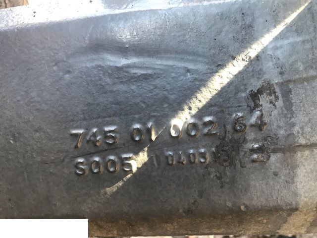 Fendt - Most Przedni TYP: x 711 - Zwrotnica Zwolnica Atak Dyfer