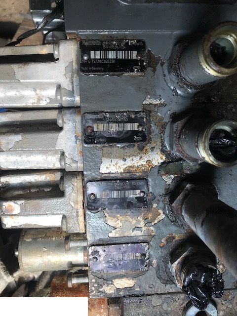 Fendt - Sekcje Rozdzielacz Rozdzielacz Hydrauliki