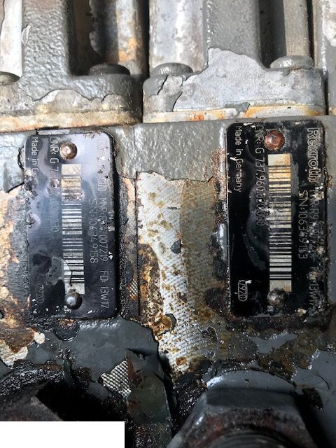 Fendt - Sekcje Rozdzielacz Rozdzielacz Hydrauliki