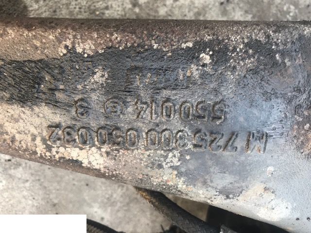 Fendt - Wahacz / Resor / Oś / Sanki ~ Fendt 726300050032