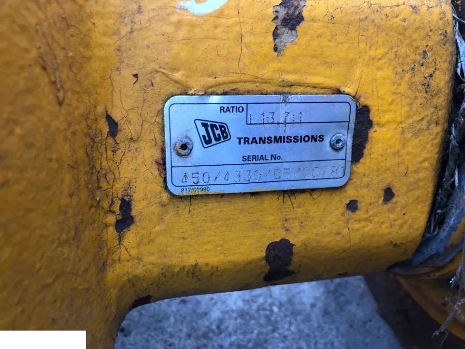 JCB 3CX - Most Napędowy Tylny