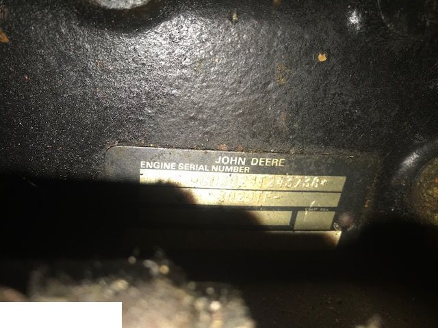 John Deere 3029TF - Silnik Zwolnica