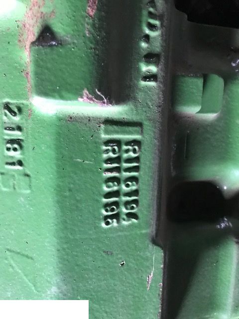 John Deere 4039 - [CZĘŚCI] Silnik Blok Wał Głowica