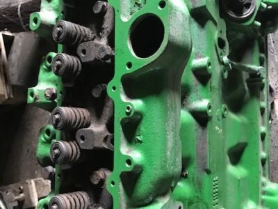John Deere 4039 - [CZĘŚCI] Silnik Blok Wał Głowica