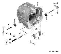 John Deere 6200 - RE152013 - Obudowa Power Quad