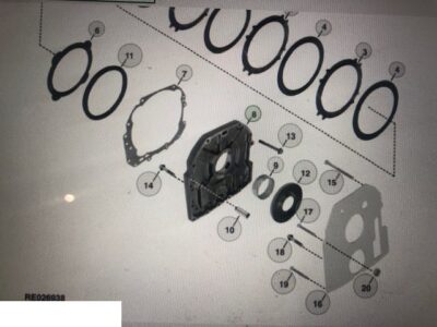 John Deere - Obudowa Skrzynia Power quad r124437 r122321