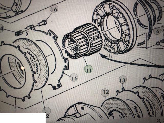 John Deere r171014 - Piasta [POWEQUAD]