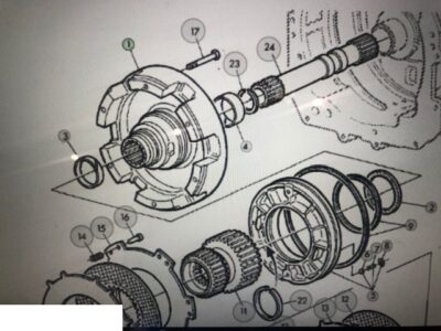 John Deere r95371 - Skrzynia Power Quad