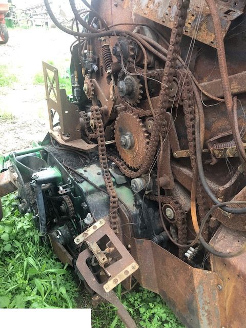 John Deere V451M V461M - Przekładnia Podbieracz Tryby Wały Rotor Noże CZĘŚCI