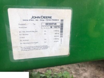 John Deere V451M V461M - Przekładnia Podbieracz Tryby Wały Rotor Noże CZĘŚCI
