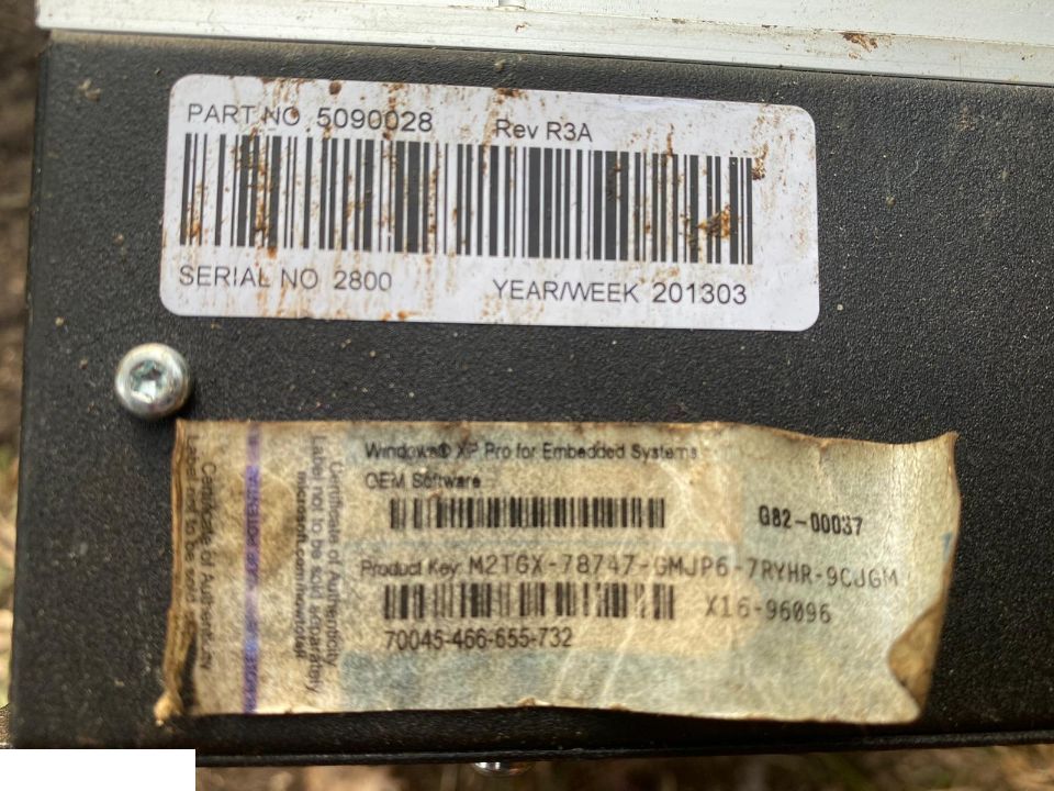 Komatsu Valmet - sterownik komputer REV R3A 5090028 Maxi PC X20