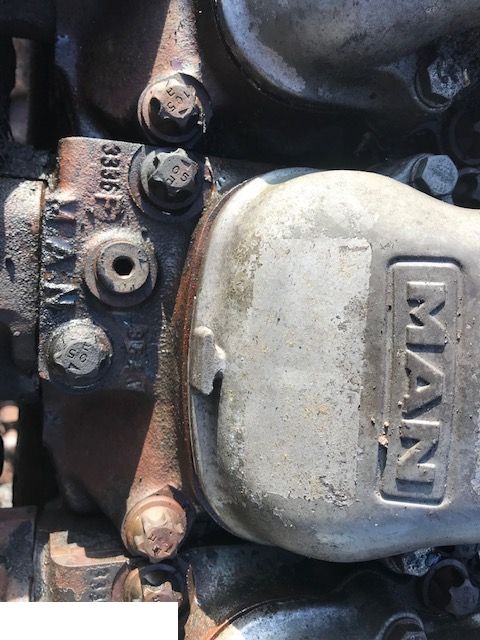 Man D2866 - Blok Głowica