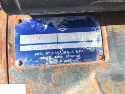 Manitou - Clark Hurth Spicer Dana - Most Napędowy