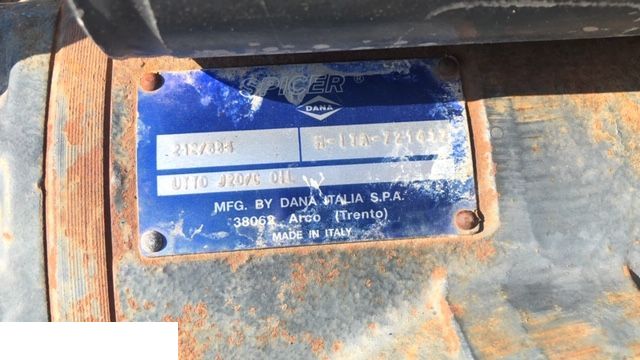 Manitou - Clark Hurth Spicer Dana - Most Napędowy