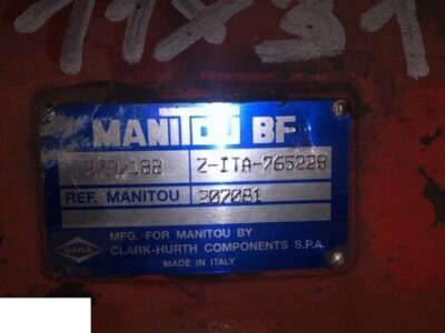 Manitou - Clark Hurth Spicer Dana - Most Napędowy