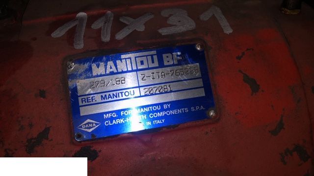 Manitou - Clark Hurth Spicer Dana - Most Napędowy