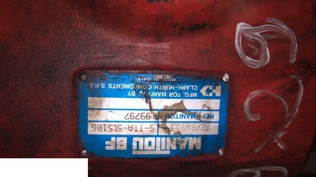 Manitou - Clark Hurth Spicer Dana - Most Napędowy