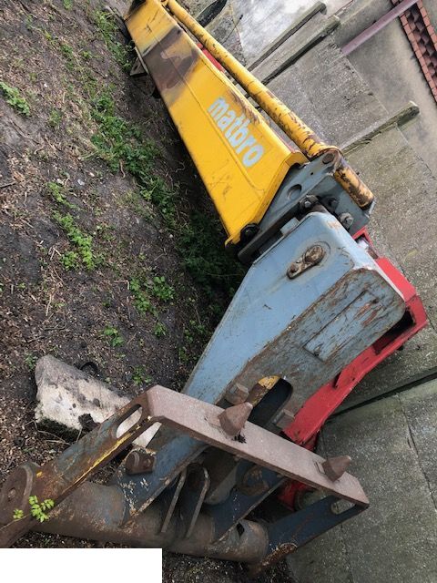 Matbro ts 300 - Wysięgnik Maszt Adaptacja Karetka Szybkozłącze Siłownik wysuwu